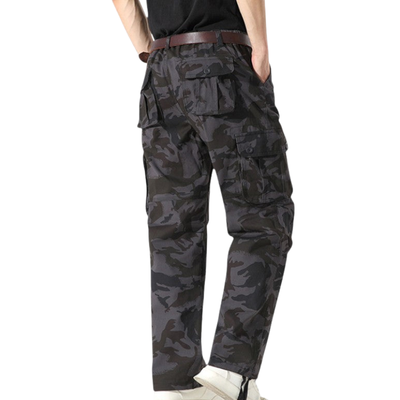 Camouflage combat trousers mens