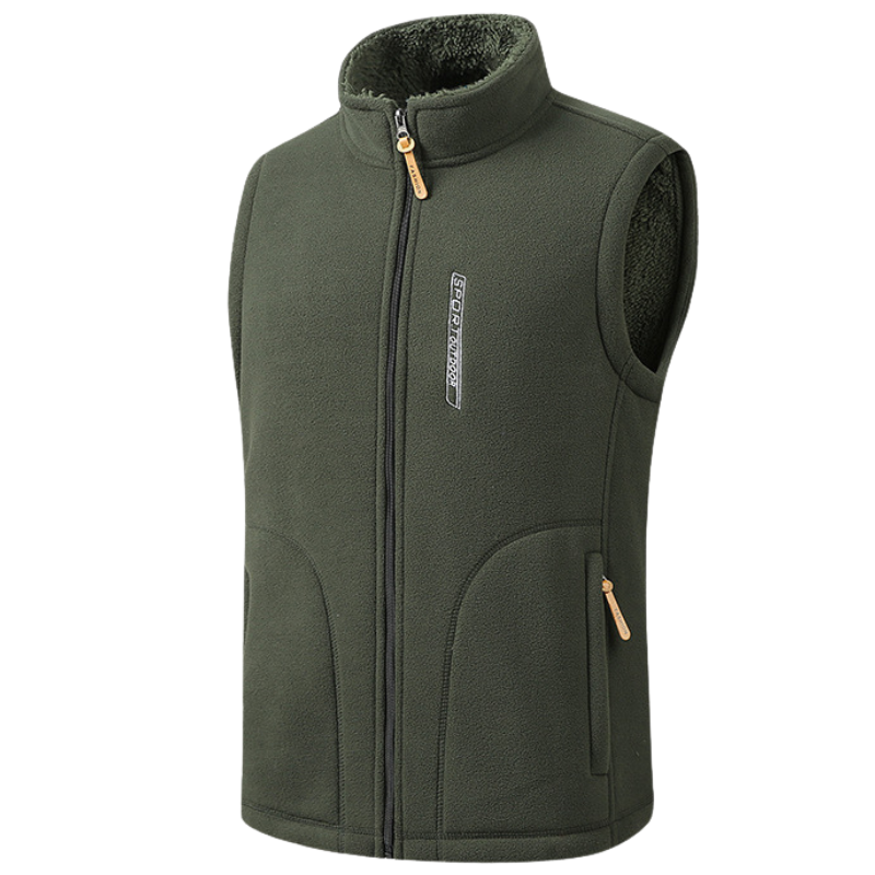 Mens fleece gilet outdoor