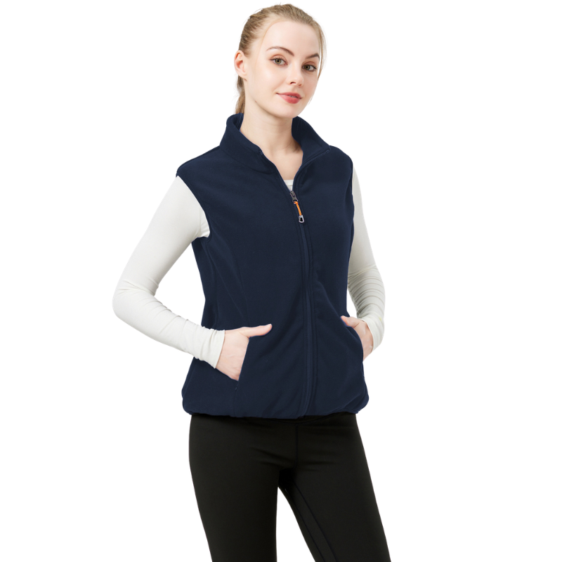 Fleece gilet womens hiking