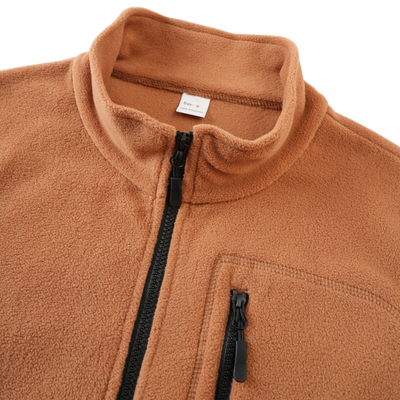 Mens fleece gilet zip up