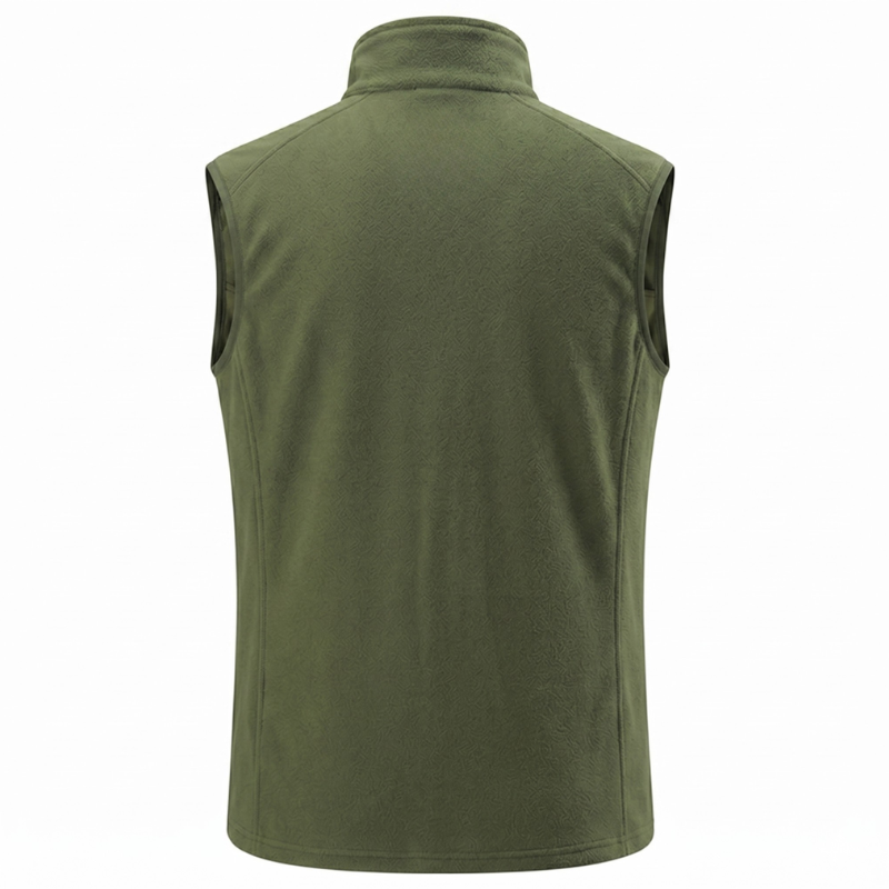 Fleece vest for walking