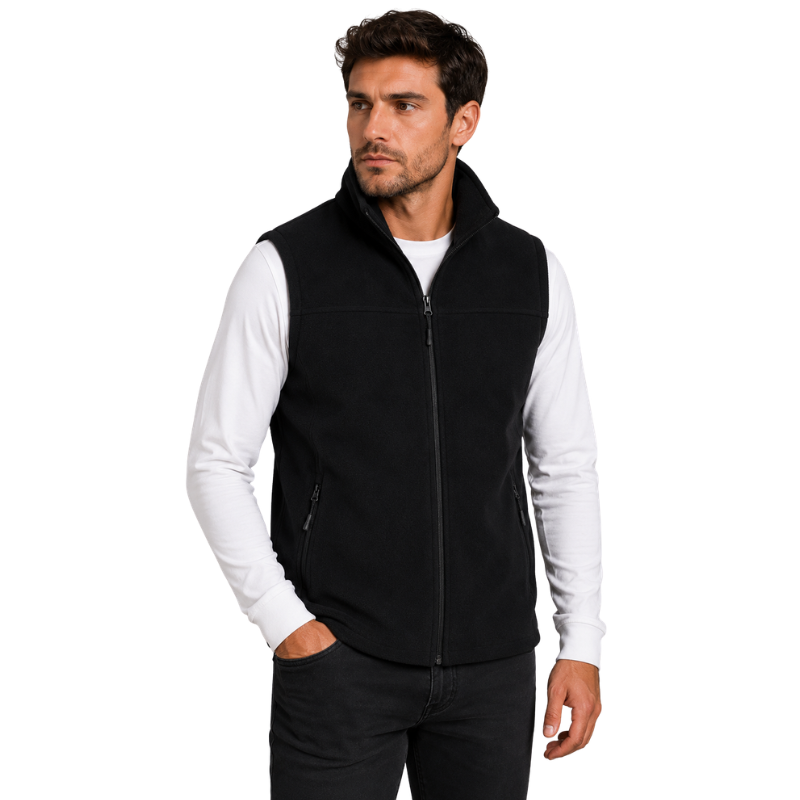 Mens fleece gilet soft