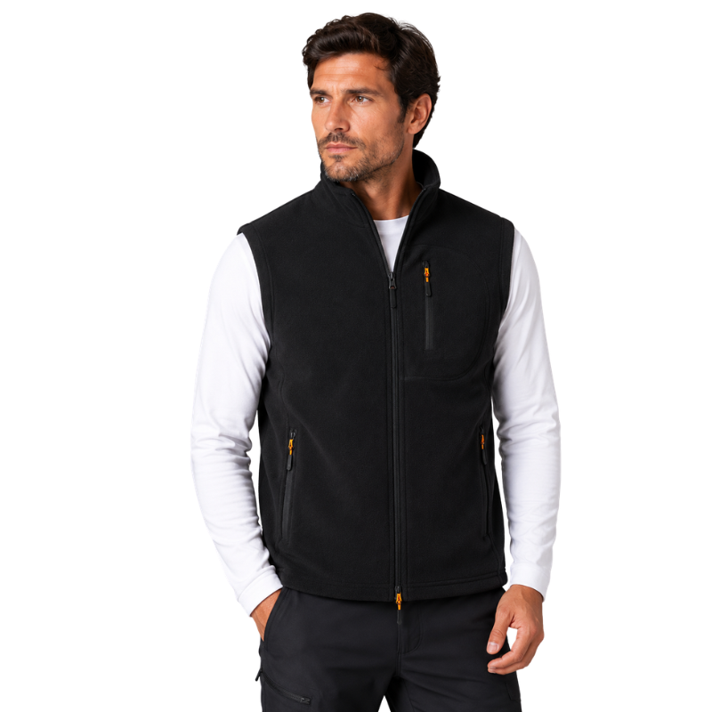 Mens fleece gilet mountain