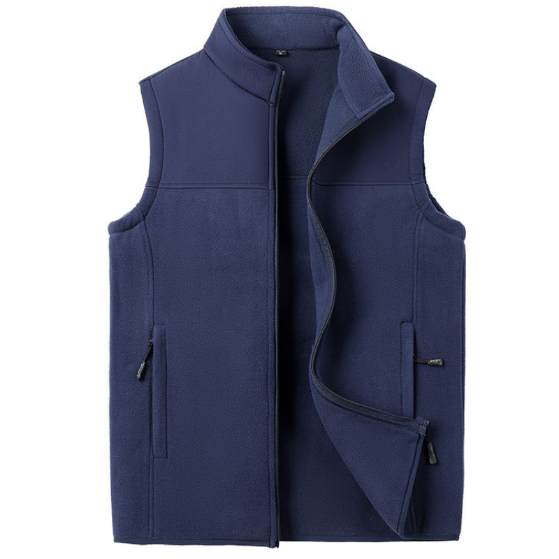 Mens fleece gilet soft