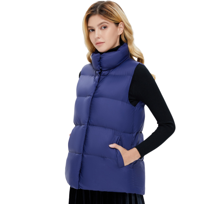 Winter down vest woman