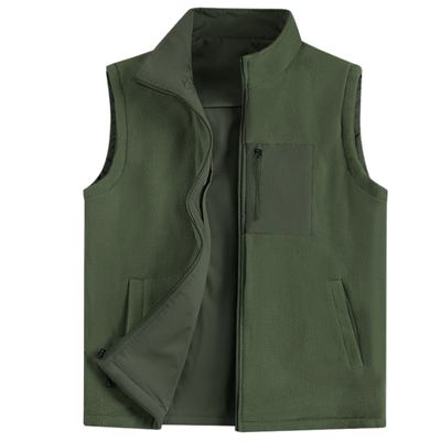 Mens fleece gilet windproof