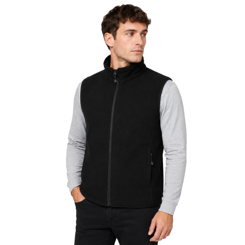 Lightweight fleece vest