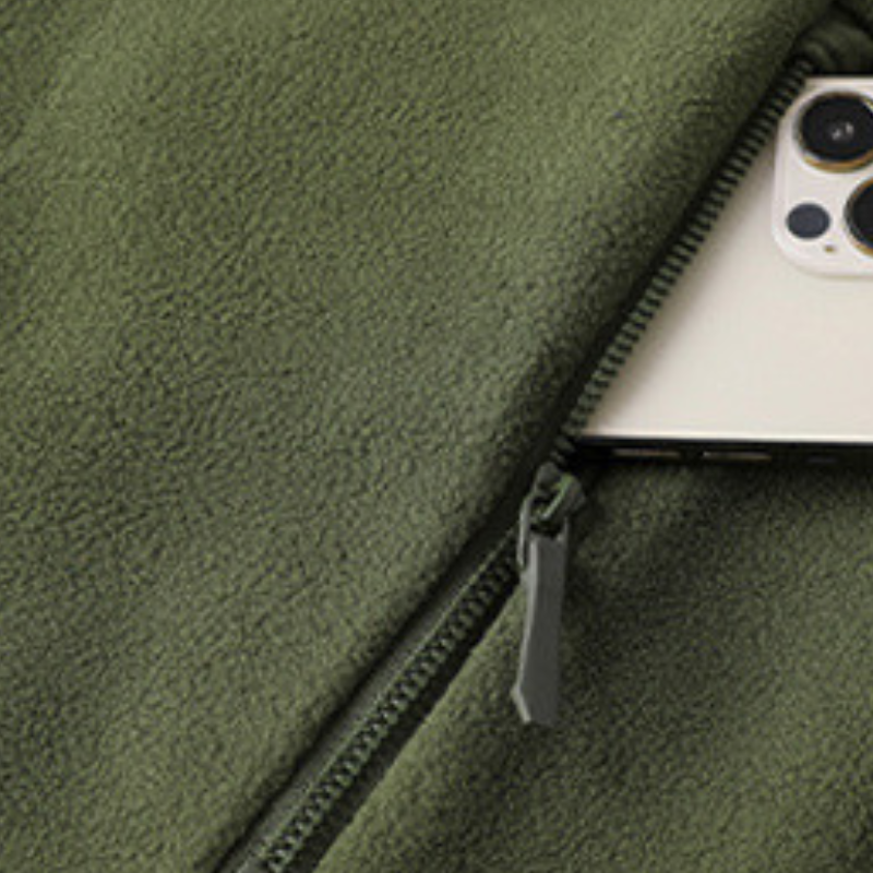 Fleece vest for walking