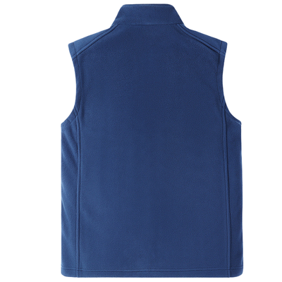 Mens fleece gilet with pockets