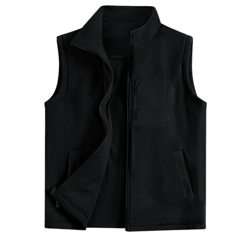 Mens fleece gilet windproof