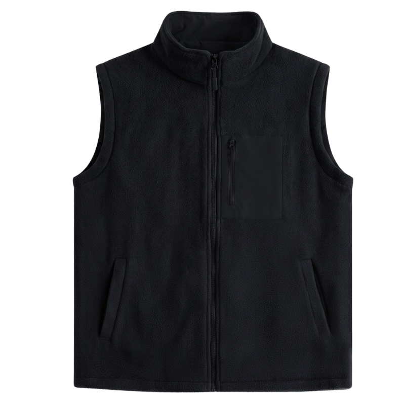 Mens fleece gilet windproof