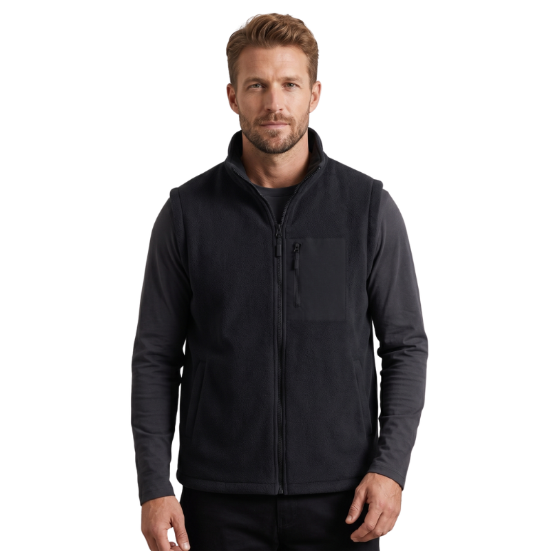 Mens fleece gilet windproof