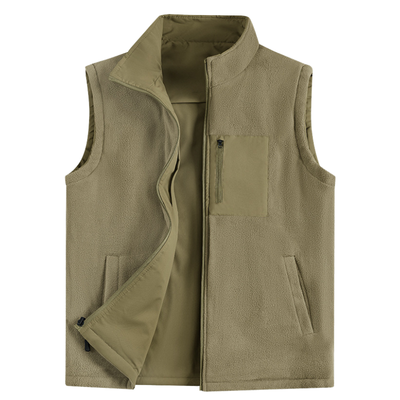 Mens fleece gilet windproof