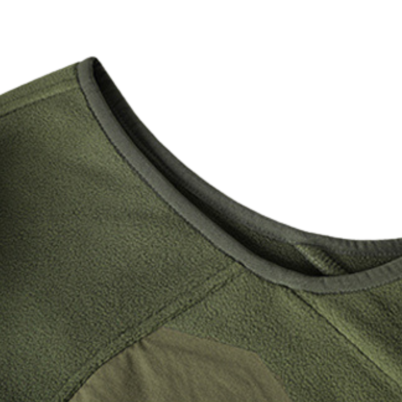 Fleece vest for walking