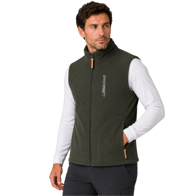 Mens fleece gilet outdoor