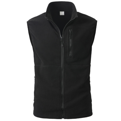 Mens fleece gilet zip up
