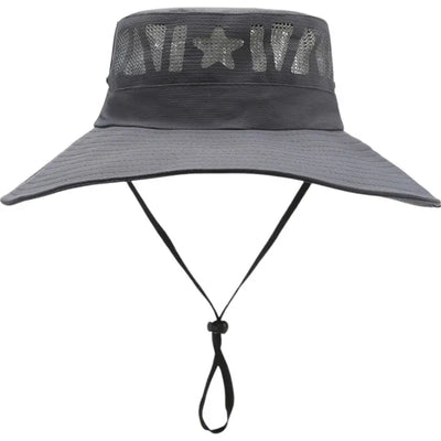Adjustable bush hat