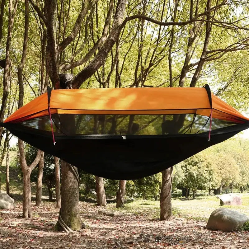 All weather hammock tent