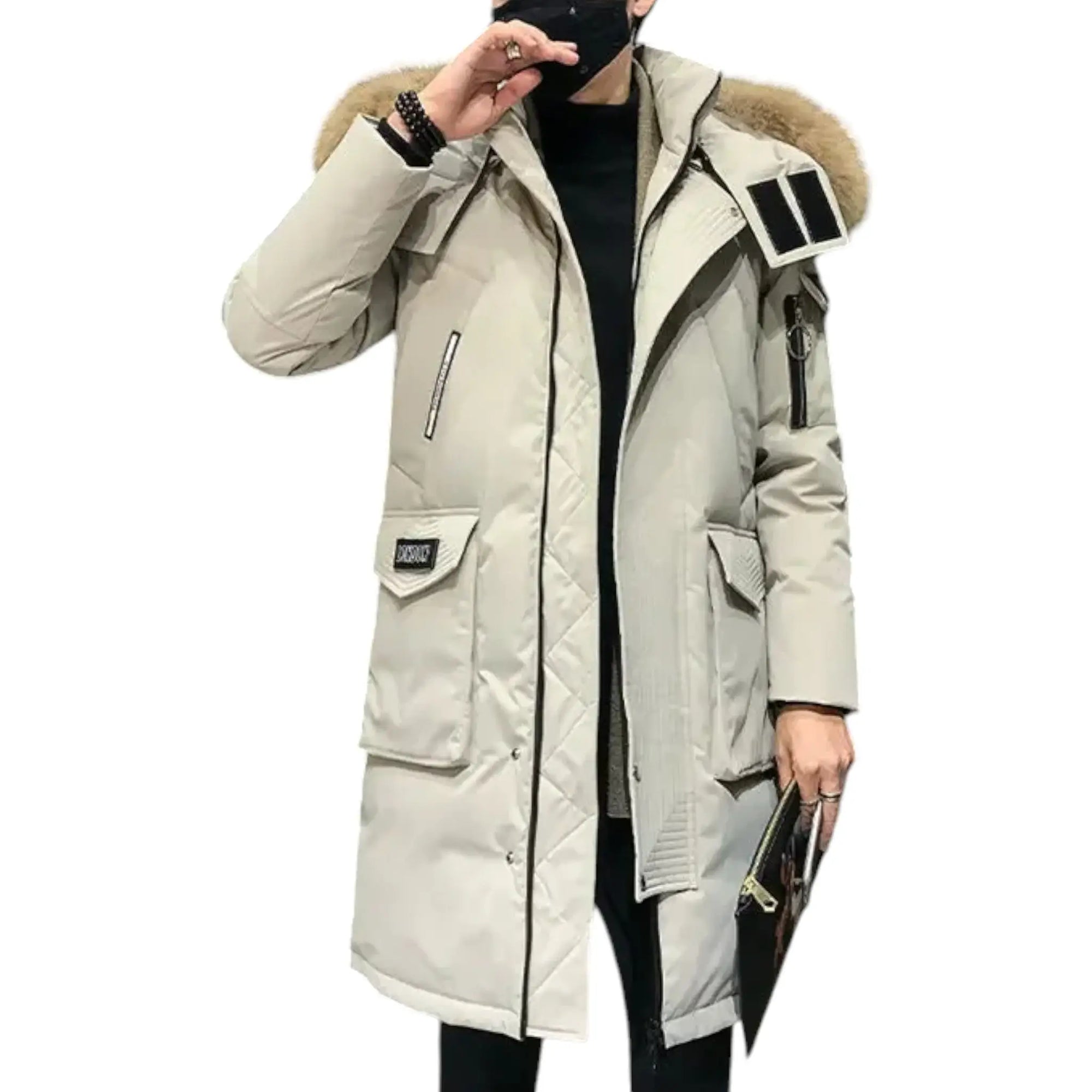 Arctic Army Fur Parka
