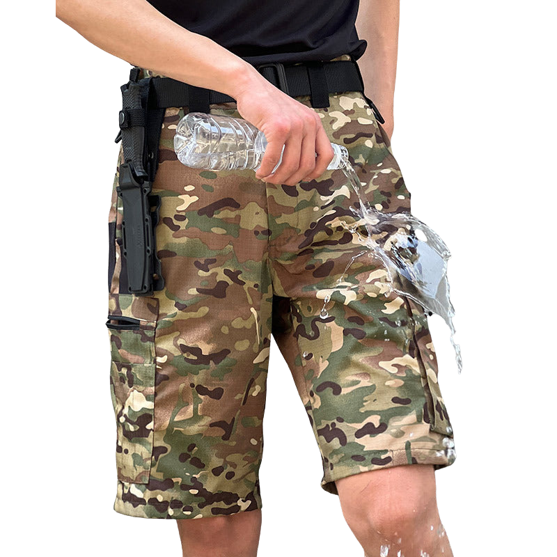 Army camo shorts mens