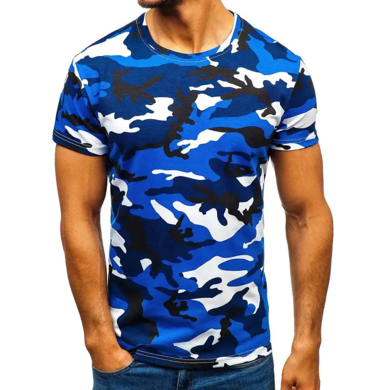 Army Camo T Shirt Mens