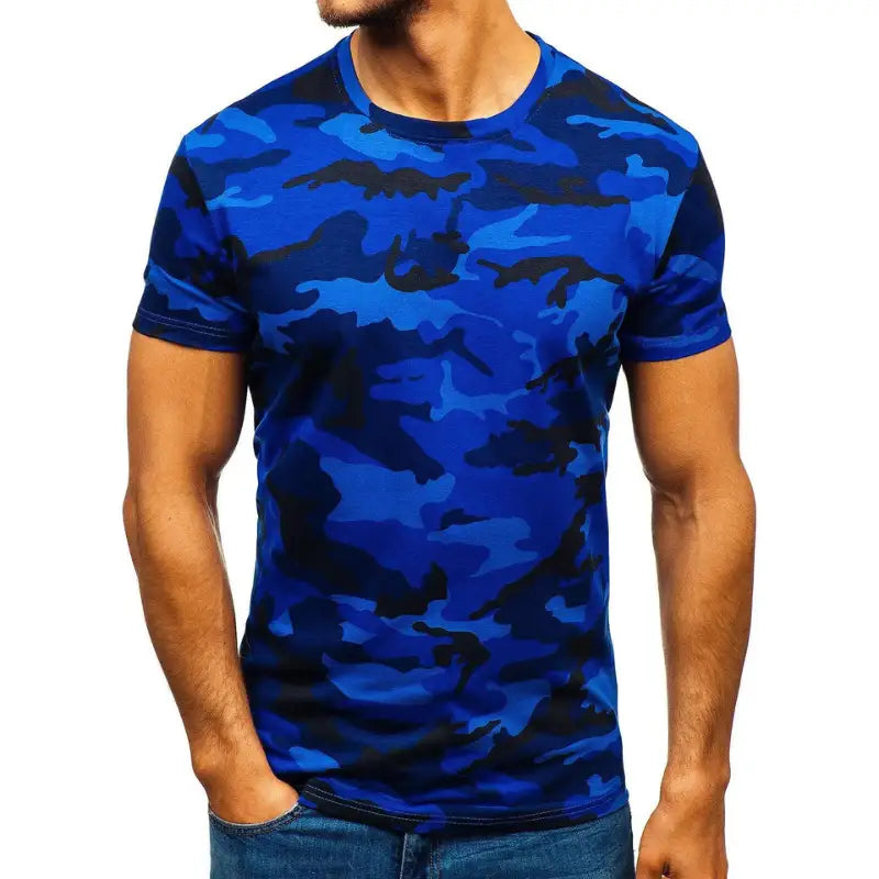 Army Camo T Shirt Mens