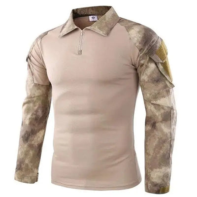 Army Camo T Shirts Long Sleeve