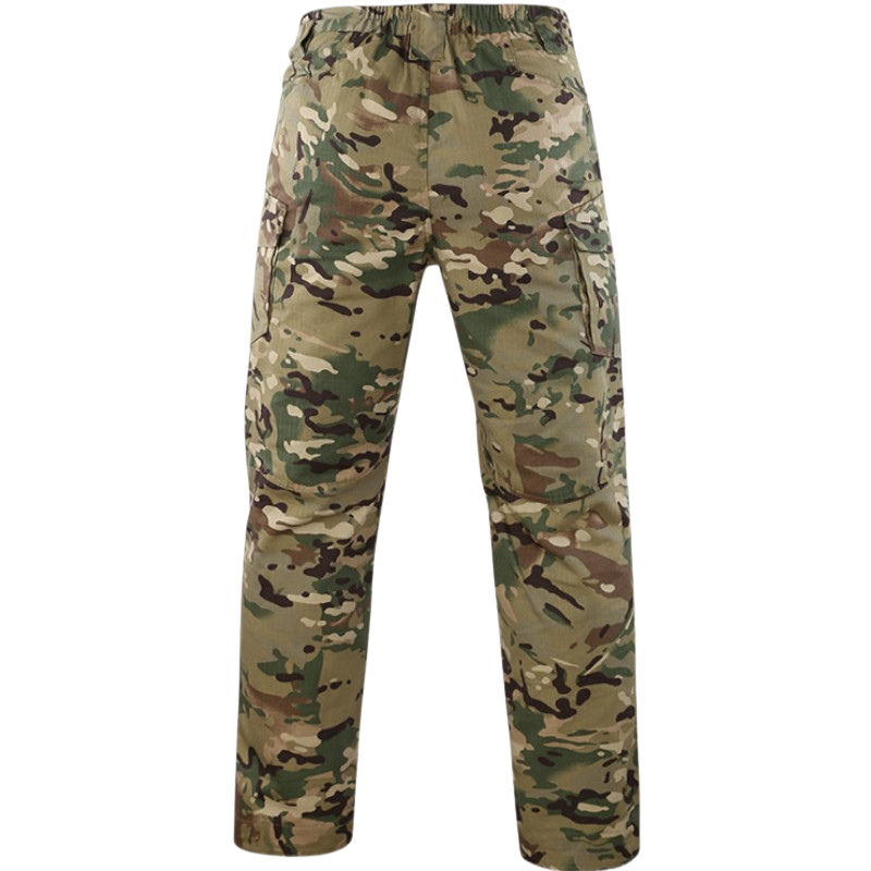 Army camouflage trousers