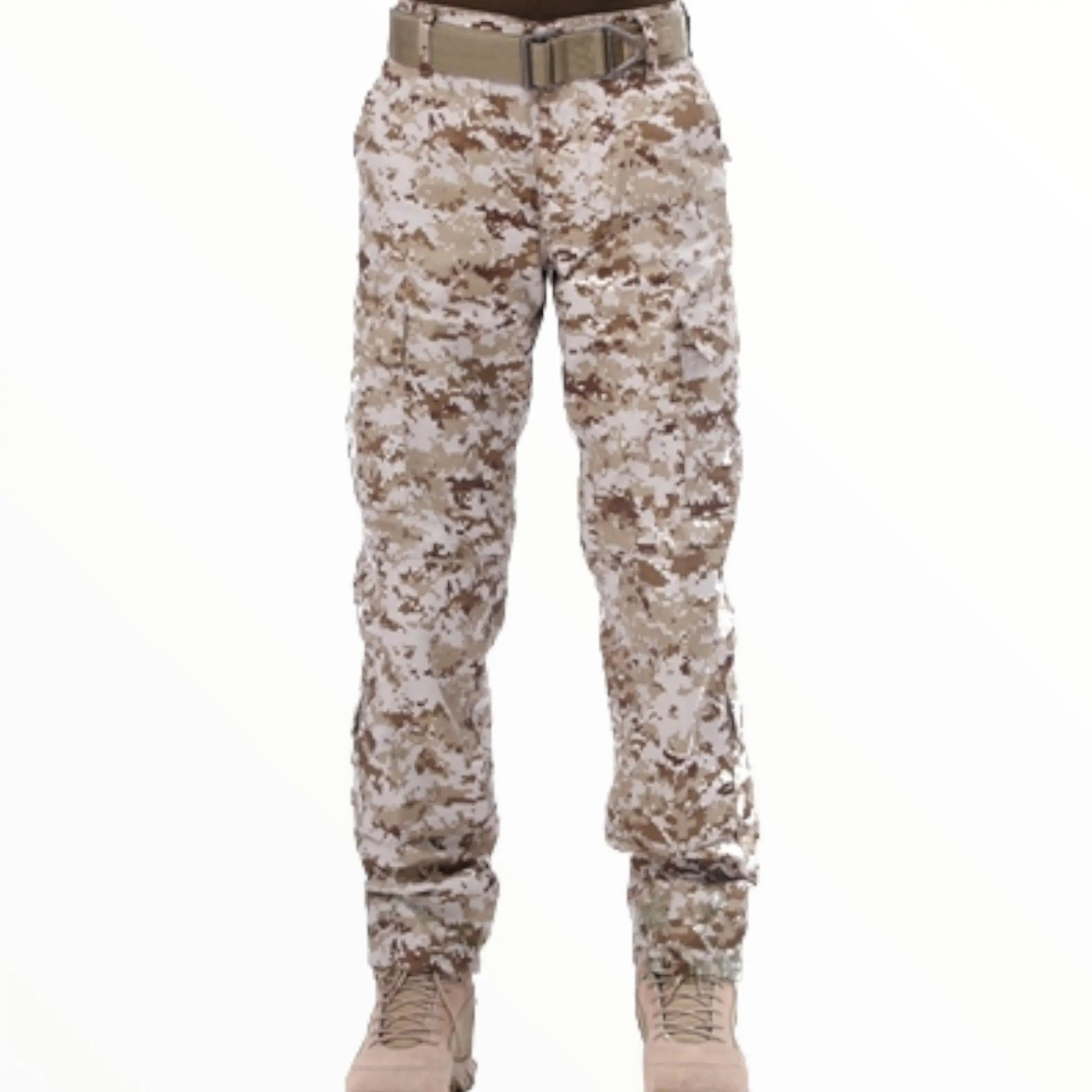 Army cargo camo combat military trousers