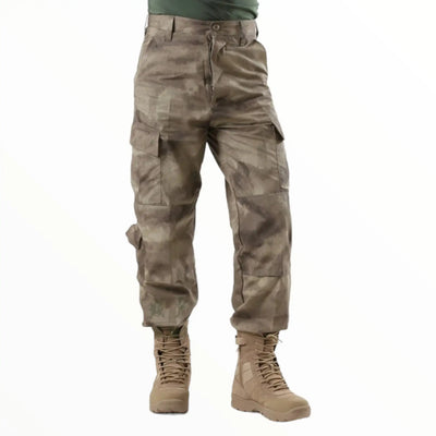 Army cargo camo combat military trousers