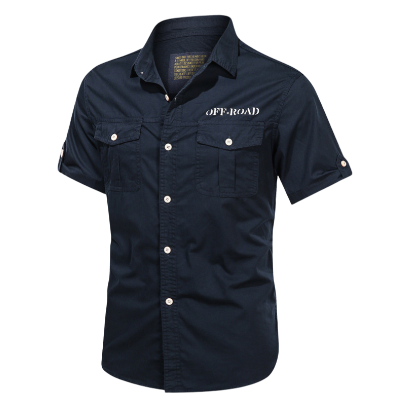 Army cargo short sleeve shirt