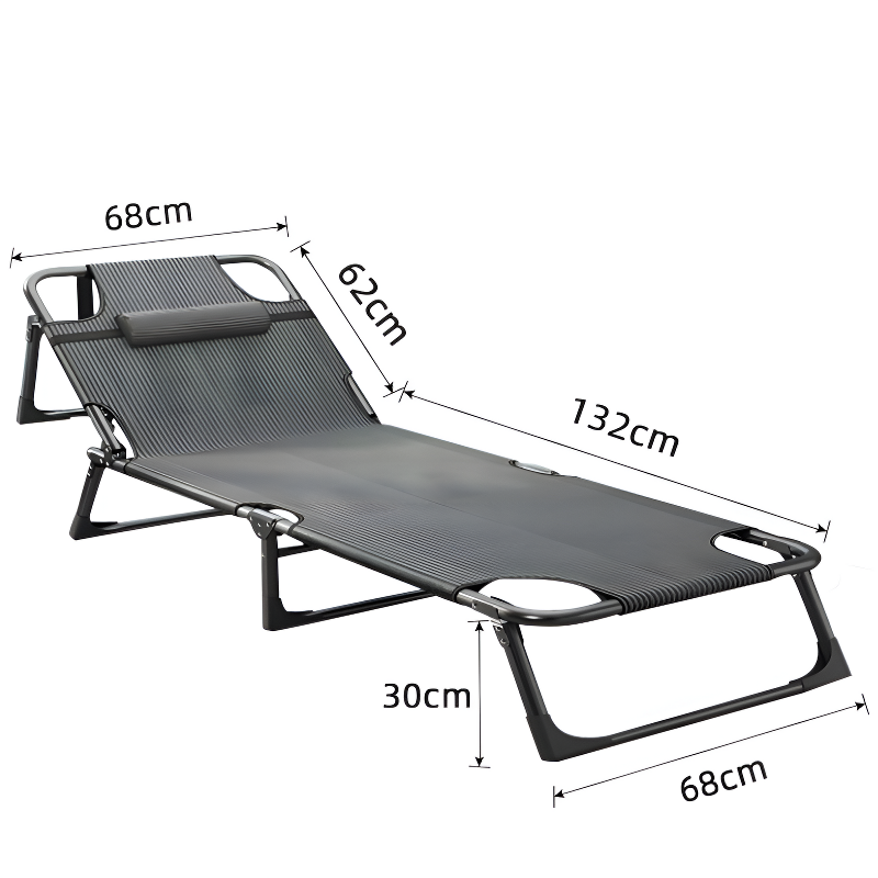 Army green camping beds