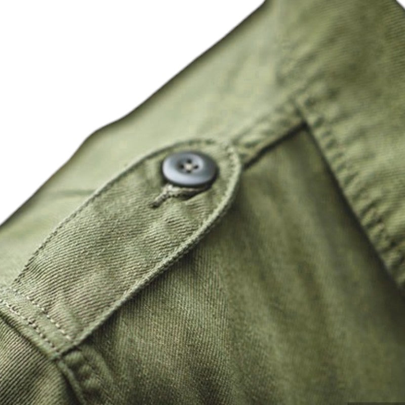 Army green field jacket