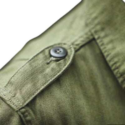 Army green field jacket