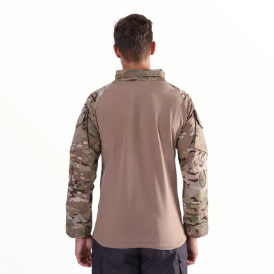 Army Green Long Sleeve T shirt