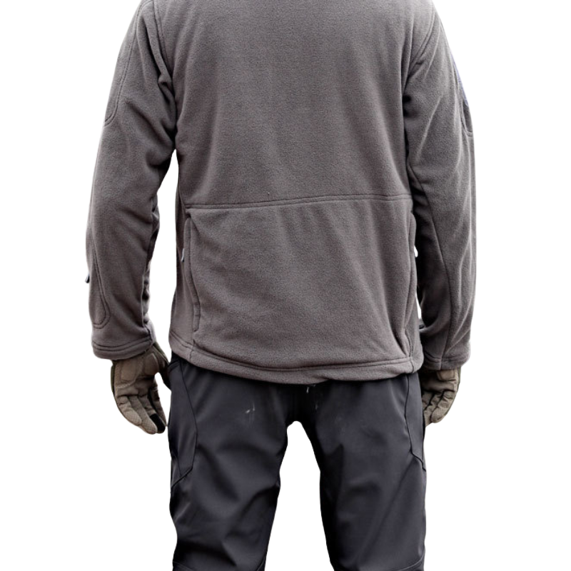 Army jacket velcro fleece