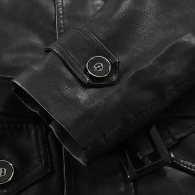 Army Leather Jacket
