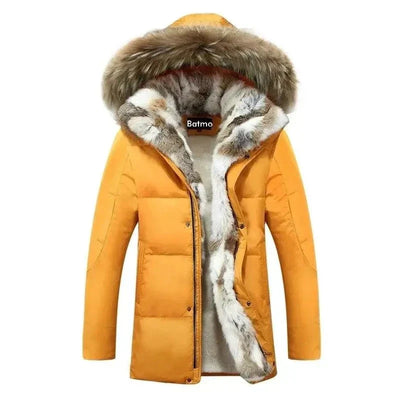 Army Parka Coat with Fur Hood