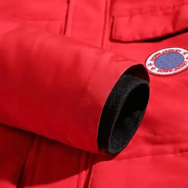 Army Parka with Faux Fur Hood