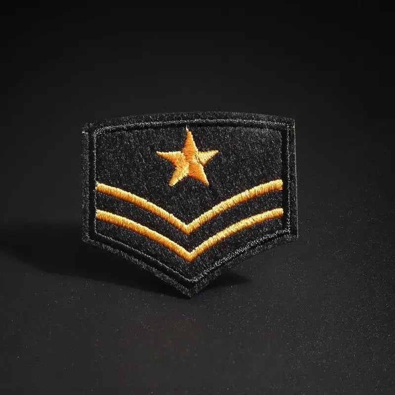 Army rank velcro patches