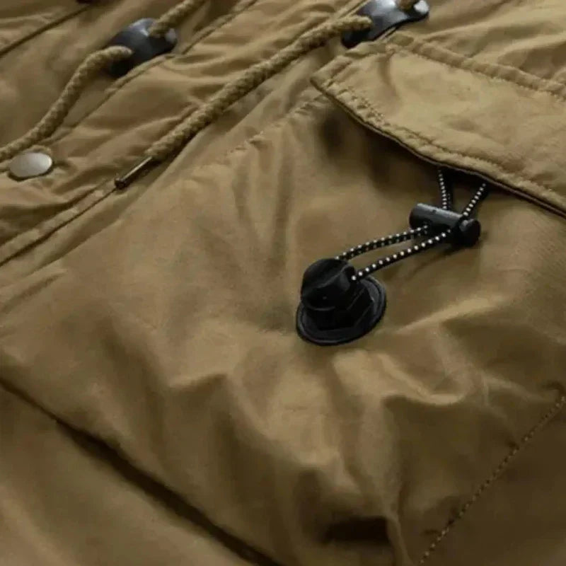 Army Style Parka Coat