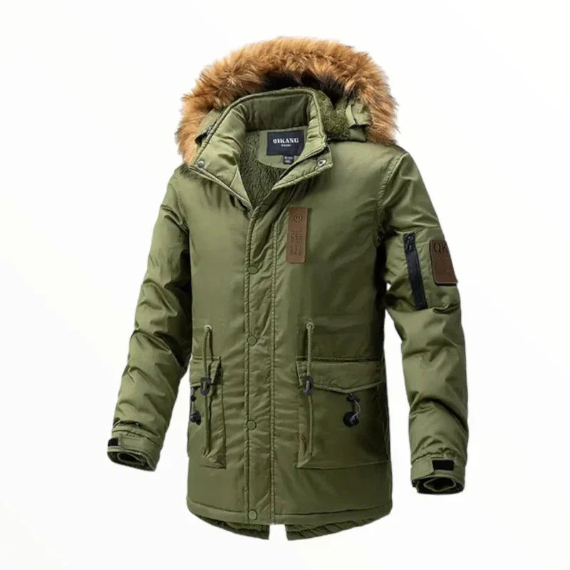 Army Style Parka Coat