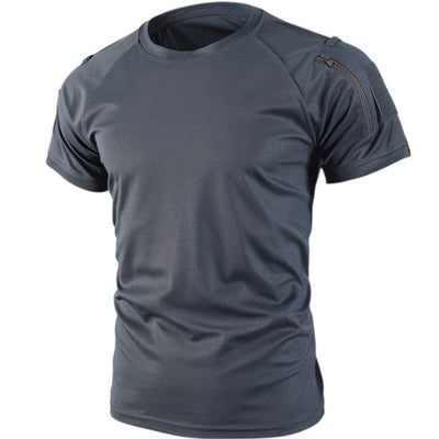 Army T-shirt with velcro