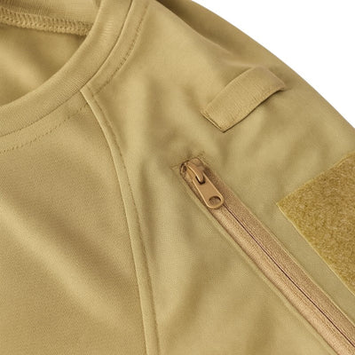 Army T-shirt with velcro