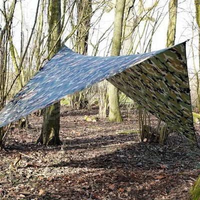 Bache camouflage militaire