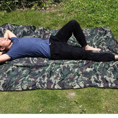 Bache camouflage militaire