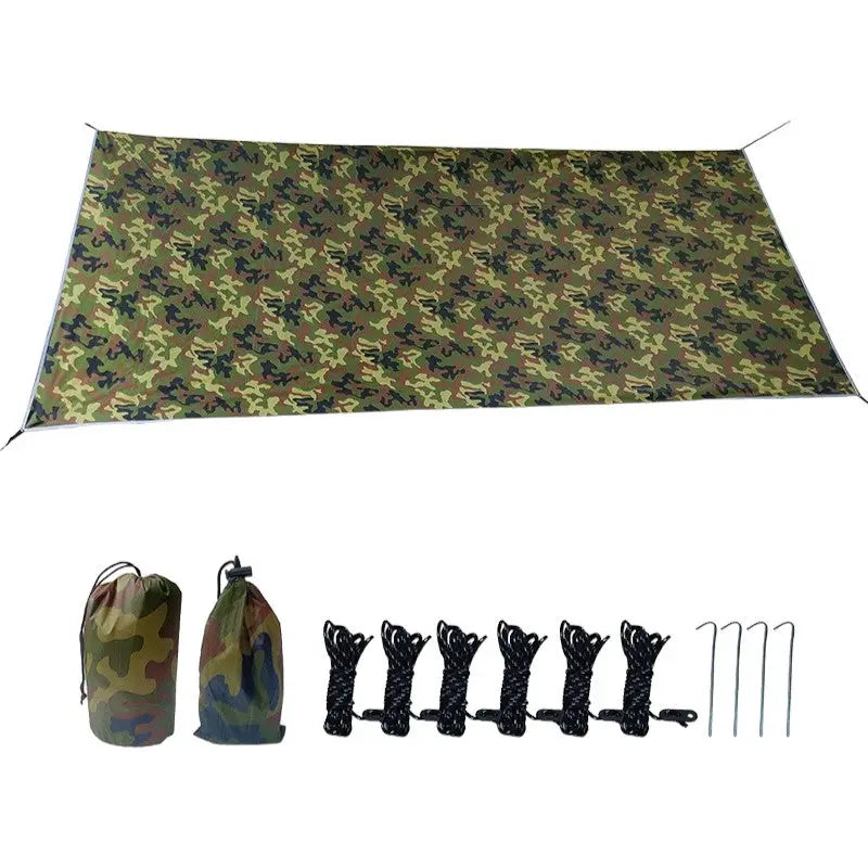 Bache camouflage militaire