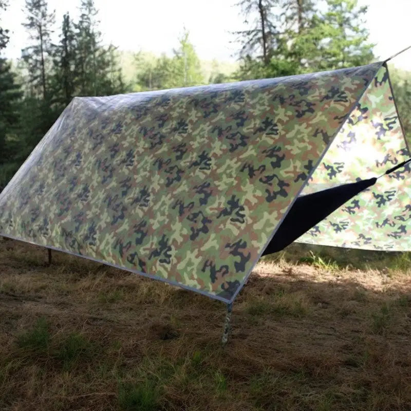 Bache camouflage militaire