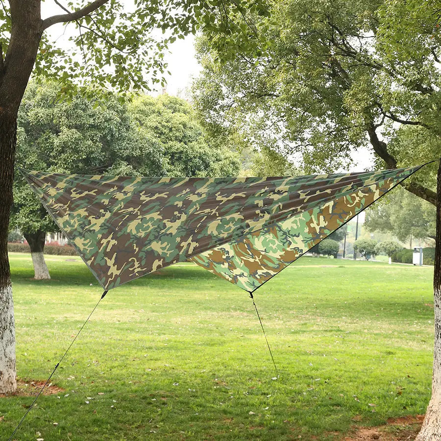 Bache camouflage militaire