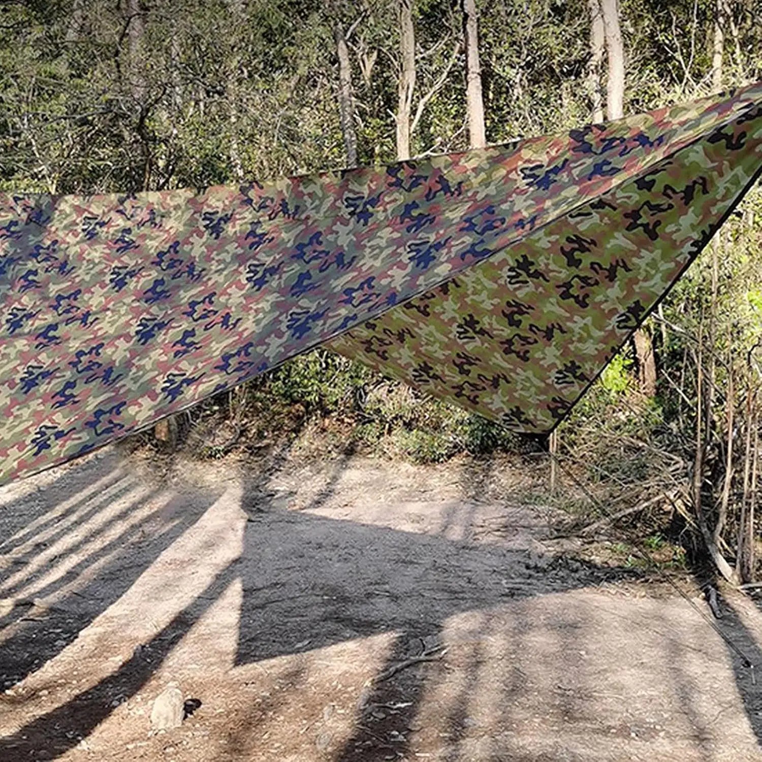 Bache camouflage militaire